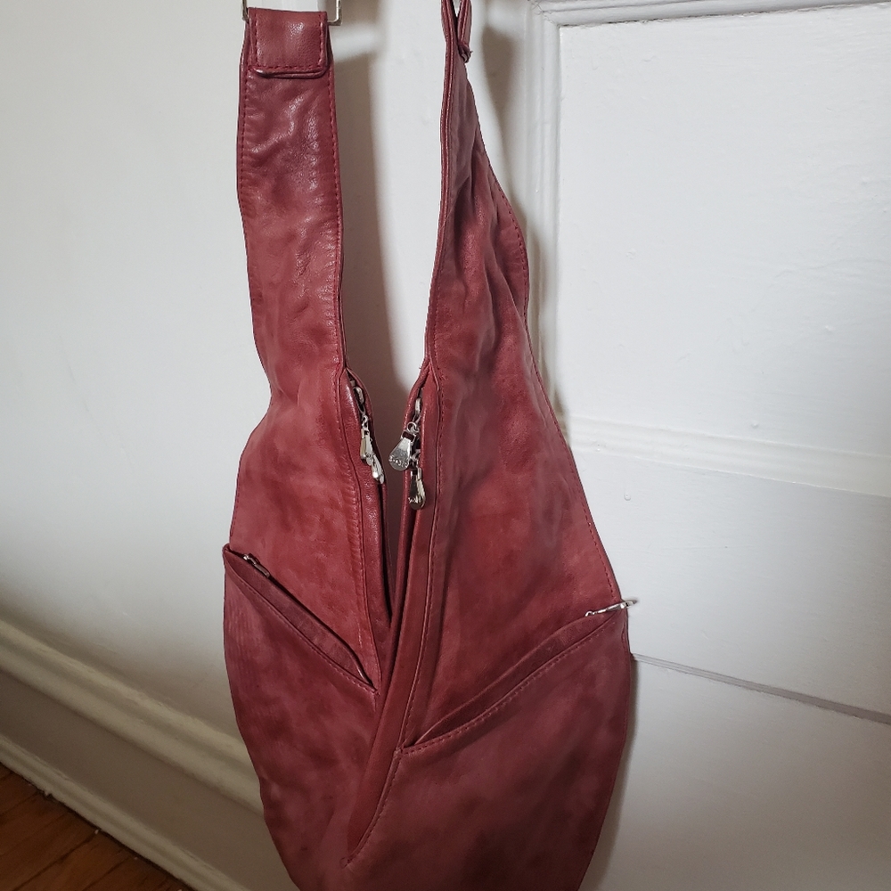 Women’s Crossbody Sling Bag in Dusty Rose